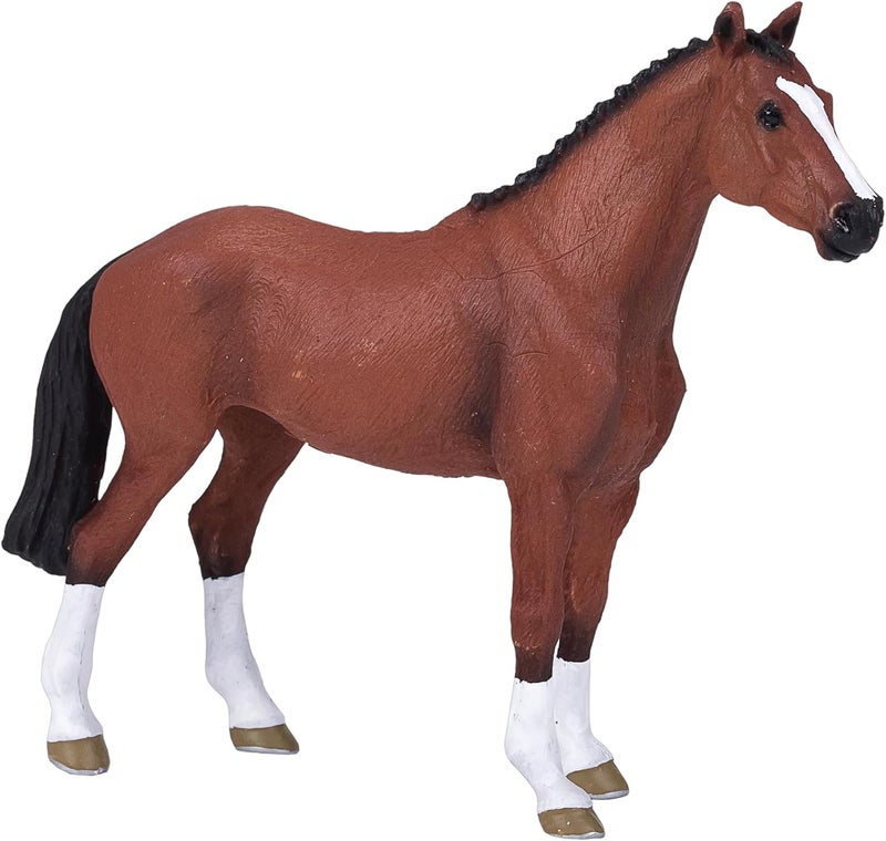 MOJO Dutch Warmblood Horse Farm Animal Model Toy Figure - Image 1